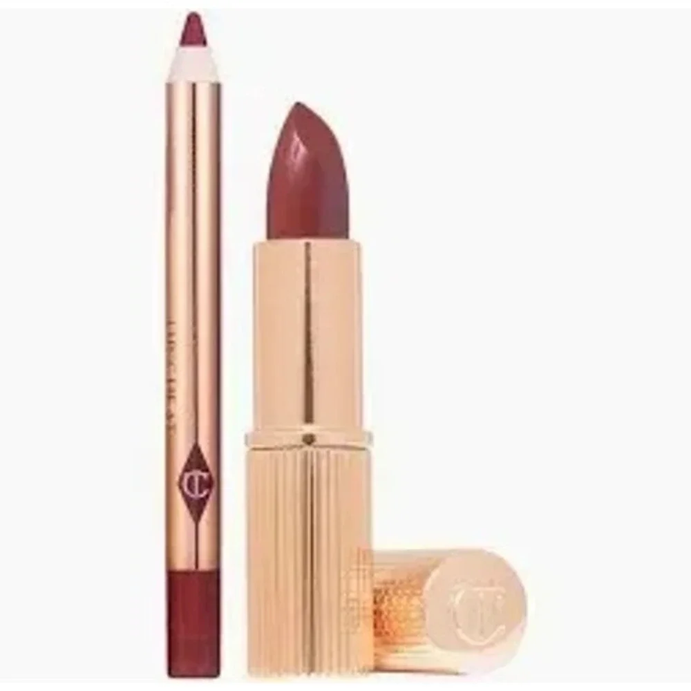 MSRP $26.00, Charlotte Tilbury, Mini Pillow Talk Lip Kit in DEEP, **NIB